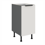 Spodní skříňka Aria ANT 40 D 1F BB Barva korpusu: Antracit, Barva dvířek: SA - Aquamarine AFM