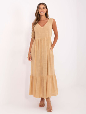 TW SK BI šaty 28007.63 camel XL