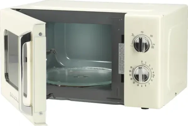 Gorenje MO20E1HRL bílá/krémová / Mikrovlnná trouba / 700 W / 20 l / otočný talíř / 5 úrovní výkonu (896873)
