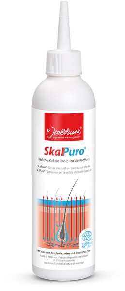 Jentschura SkalPuro zásaditý gel k čištění vlasové pokožky 100ml