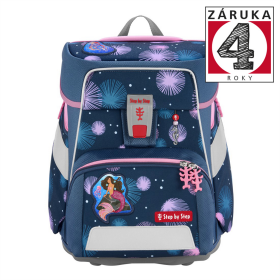 Školní aktovka Step by Step SPACE, 5-dílný set - Mermaid Delia