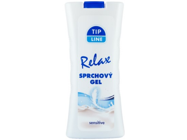Tip Line Relax sprchový gel sensitive 500ml