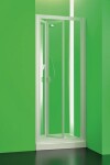 HOPA - Sprchová zástěna DOMINO - BARVA rámu - Bílá, Rozměr A - 100 cm, Rozměr C - 185 cm, Směr zavírání - Univerzální Levé / Pravé, Výplň - Polystyrol 2,2 mm (acrilico) BSDOM10P