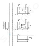 VILLEROY & BOCH - Avento Umyvadlová skříňka, 340x514x202 mm, 1 dvířka, Stone Oak A87601RK