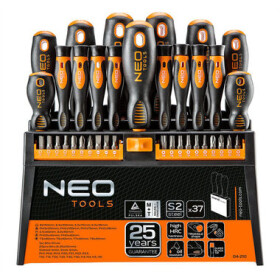 NEO TOOLS 04-210 Sada šroubováků s bity 37ks (04-210)