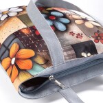 Dámská potištěná taška Patchwork květy