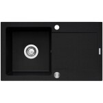 Dřez Mido (76x44) 1B 1D karbon