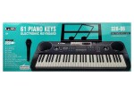 Mamido Velký keyboard pro děti USB vstup + mikrofon