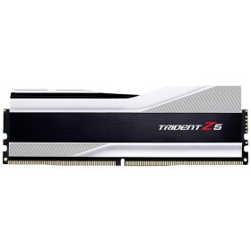 G.Skill Trident Z5 Silver 32GB (2x16GB) 6400MHz / DDR5 / CL32-39-39-102 / 1.4V / XMP 3.0 / on-die ECC (F5-6400J3239G16GX2-TZ5S)