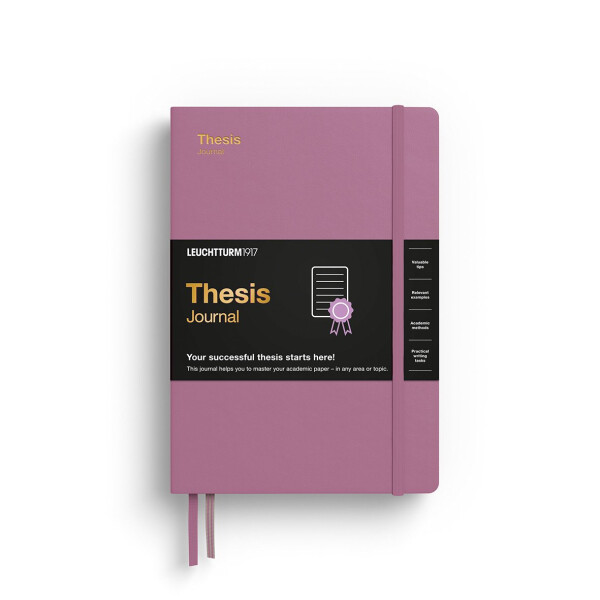 Thesis Journal Hardcover Medium (A5) Dusty Rose