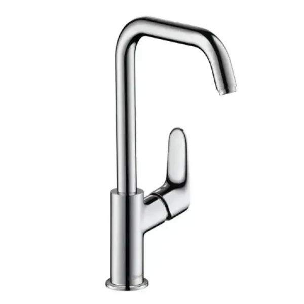 Hansgrohe Focus E2 - Umyvadlová baterie s otočným výtokem a výpustí chrom (31609000)