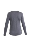 Dámské merino triko dlouhý rukáv ICEBREAKER Wmns 125 Cool-Lite Sphere III LS Tee, Midnight Navy Heather velikost: M