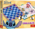 TREFL Hra Dáma a Mlýn: Lilo Stitch