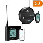 Set elektrického ohradníku Chytrá Farma - RF zdroj s ovladačem 5 J - WiFi Gateway - Ovládání telefonem