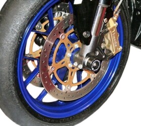 RG Fp0020Bk/Lhs Chrániče přední vidlice levý Ducati/Aprilia