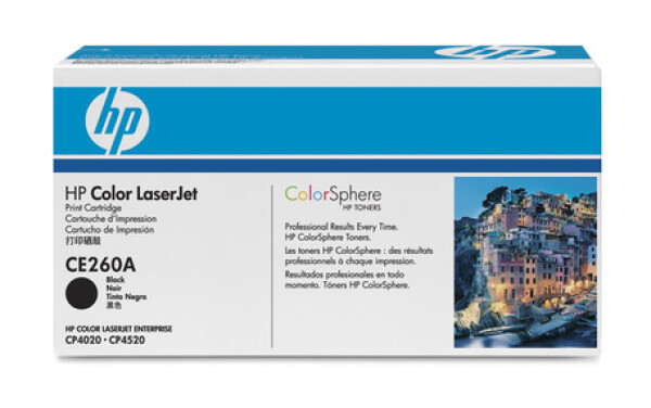 Hewlett-Packard HP CE260A, černý (HP 647A) - originální toner