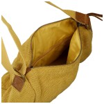Trendy dámská crossbody kabelka Amida, žlutá