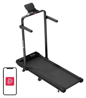 DEERRUN Běžecký pás A6 Plus / skládací / rychlost 1-12 km/h / sklon 5% / nosnost 136 kg (CT06-C)