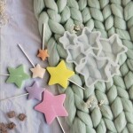 Dortisimo Silikonová forma na lízátka Hvězdičky