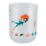 Spirella SCUBA DIVER dětský kelímek na kartáčky potápěč / Plast (7610583200587)