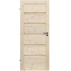 Interiérové dveře Wezuwiusz plné 70L sukaté nelakované