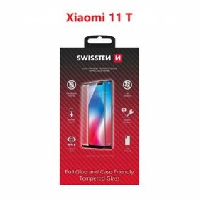 SWISSTEN FULL GLUE COLOR FRAME CASE FRIENDLY sklo pro XIAOMI 11 T černá (54501809)