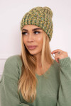 Merry K225 fleecová čepice kiwi+green UNI