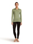 ICEBREAKER Wmns 260 Tech LS Half Zip, Lichen velikost: XL