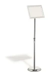 Durable 479823 / Informační stojan / A4 / Hliníkový rám / Výška 770–1205 mm (479823)