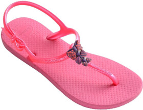 Dětské žabky Havaianas KIDS FREEDOM SHOCKING PINK 35-36