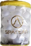 Spartan míčky na stolní tenis bílé / Míček na stolní tenis / 60 ks / Trénink (10132)