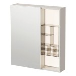 REA - Sada koupelnového nábytku s umyvadlem Sora DE07-60 Beige 60CM REA-M0607