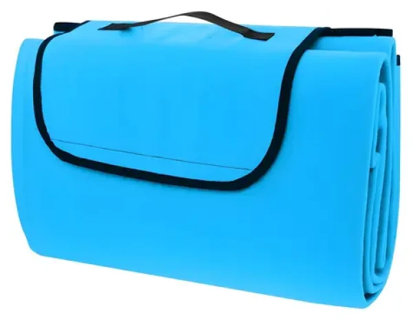 CALTER STADY modrá / Pikniková deka / 170 × 150 cm / alu fólie