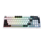 ONIKUMA MT902 černobílá / Herní klávesnice / bezdrátová / 2,4 GHz / RGB / membránová (MT902 2,4G (black and white))