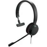 Jabra Evolve 20 SE černá / Mono náhlavní souprava / mikrofon / USB-A + USB-C / MS (4993-823-369)