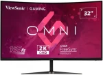 32" Viewsonic VX3218C-2K černá / VA / 1920 x 1080 / 16:9 / 1ms / 3500:1 / 300cd-m2 / HDMI + DP / VESA / repro (VX3218C-2K)