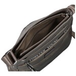 Stylová dámská textilní crossbody kabelka Zayana, zlatá