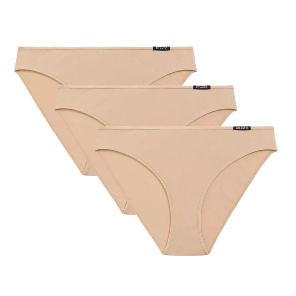 Dámské kalhotky 3 pack 580 beige - Atlantic béžová M