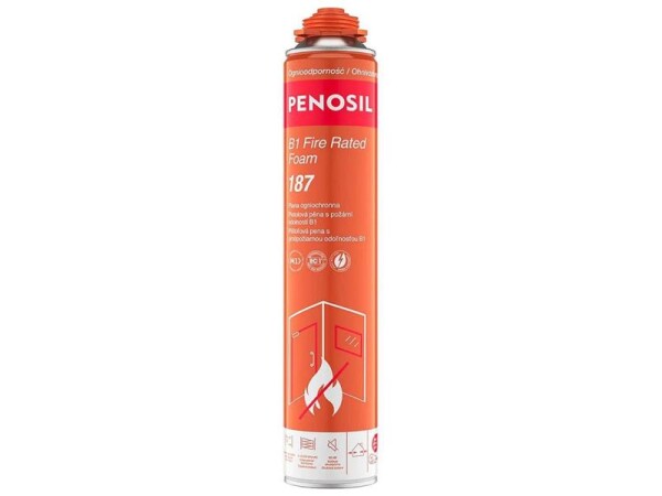 Pěna protipožární B1 PENOSIL 187 červená 750ml