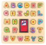 Woody Razítka Puzzle ABC