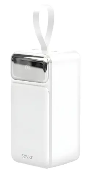 Savio BA-15 bílá / Powerbanka / 50000 mAh (SAVBA-15)