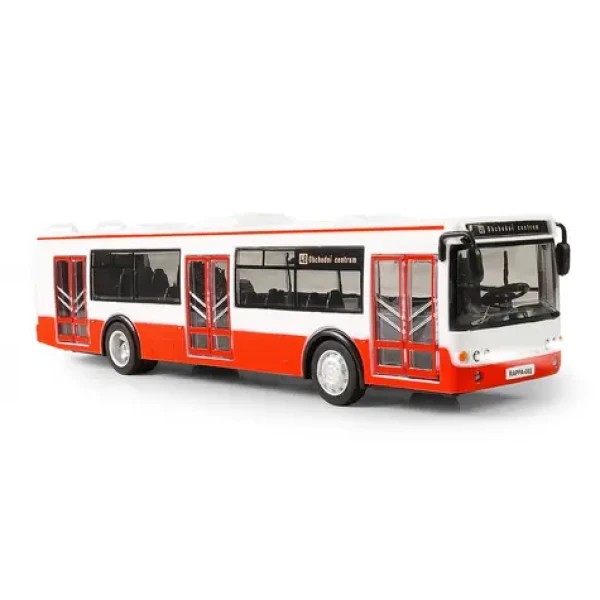 RAPPA 240650 Autobus který hlásí zastávky česky 28 cm červená