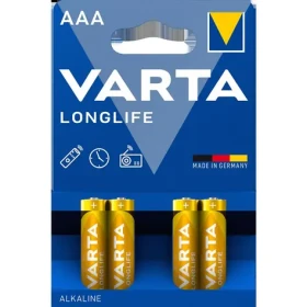 Varta Longlife Baterie Micro AAA 4ks / 1.5V / alkalická / v blistru (486857)