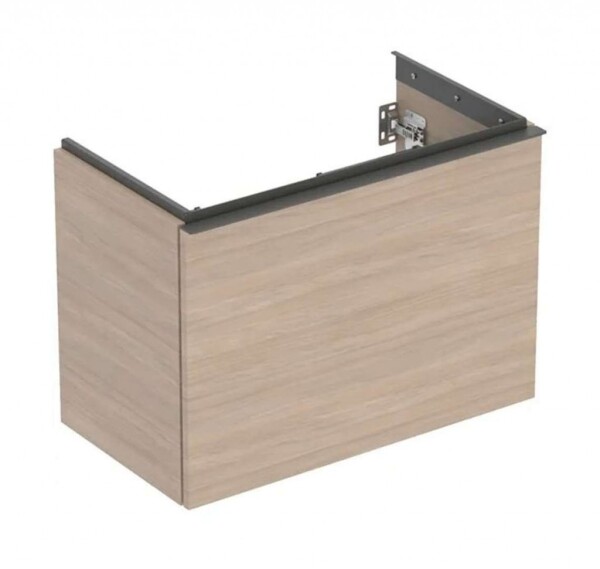 GEBERIT - Acanto Umyvadlová skříňka, 74x54x42 cm, 2 zásuvky, dub 503.009.JH.1