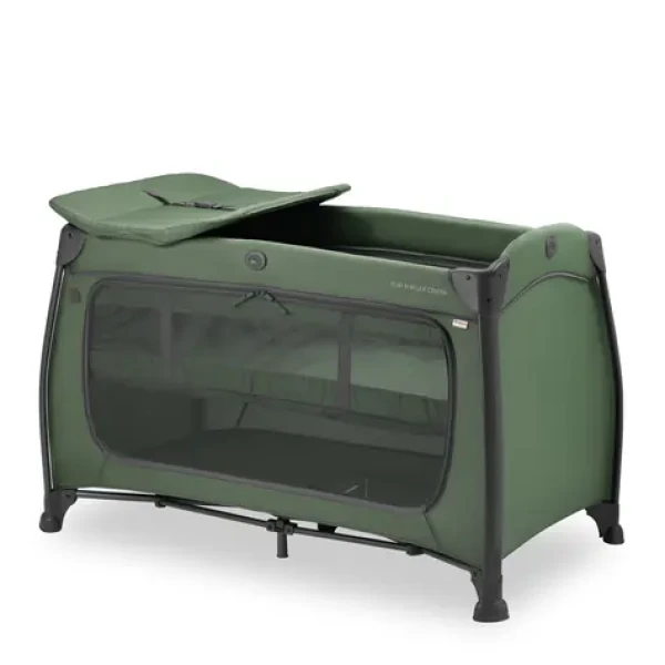 Hauck Cestovní postýlka s pultem Play N Relax Center Dark Green (HK600153)