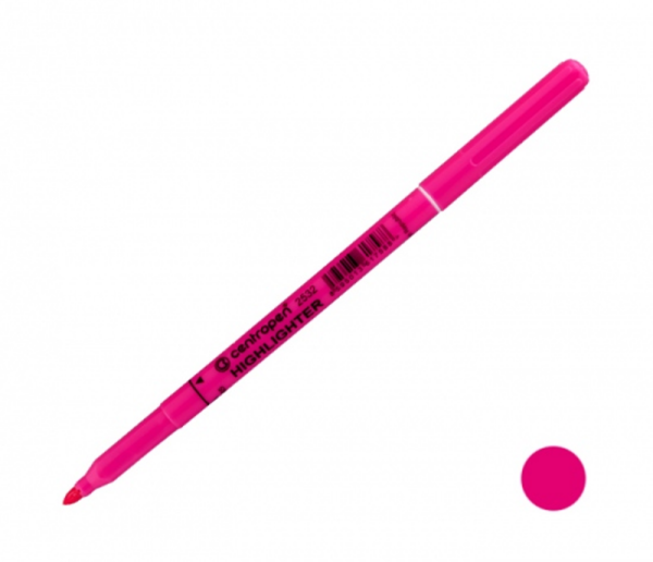 Zvýrazňovač Centropen 2532 - růžový