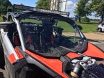 DFK Přední sklo včetně stěrače na Can-Am Maverick X3