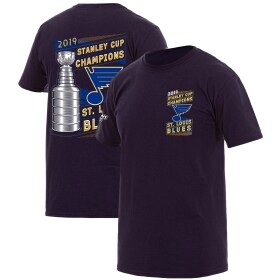 Fanatics Pánské tričko St. Louis Blues 2019 Stanley Cup Champions Navy Velikost: S