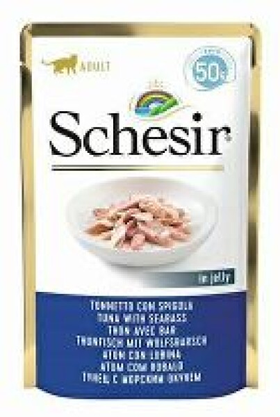 Schesir Cat kapsa Adult tuňák/moř.okoun 50G