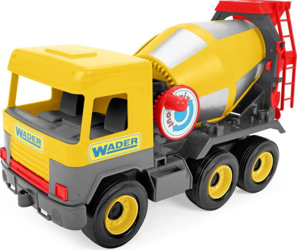 Middle Truck míchačka - žlutá - Wader